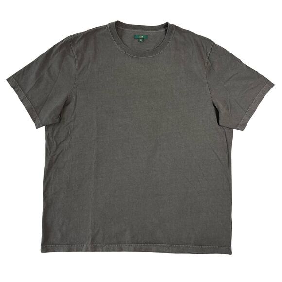 J.Crew Men's XXLT Gray Classic Short-Sleeve Crew Neck T-Shirt - Picture 1 of 4